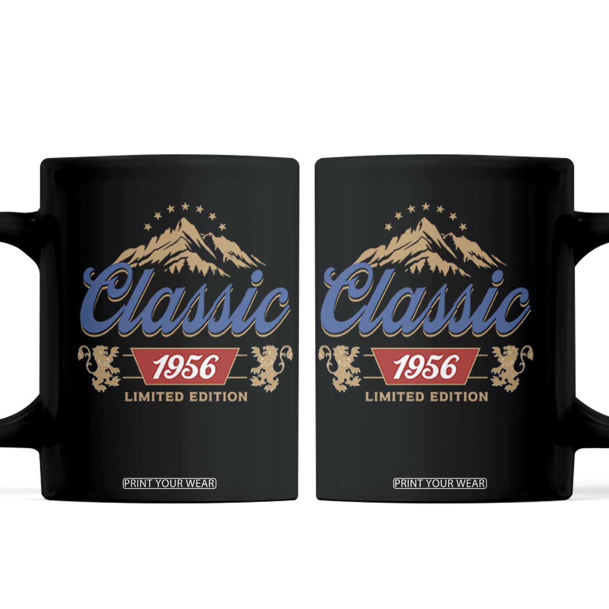 70th Birthday Beer Classic 1956 Limited Edition Coffee Mug Funny Gifts for 70 Year Olds