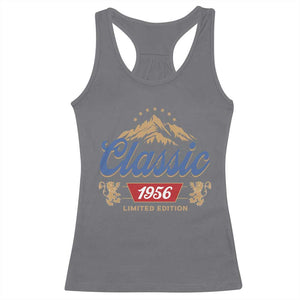 70th Birthday Beer Classic 1956 Limited Edition Racerback Tank Top Funny Gifts for 70 Year Olds