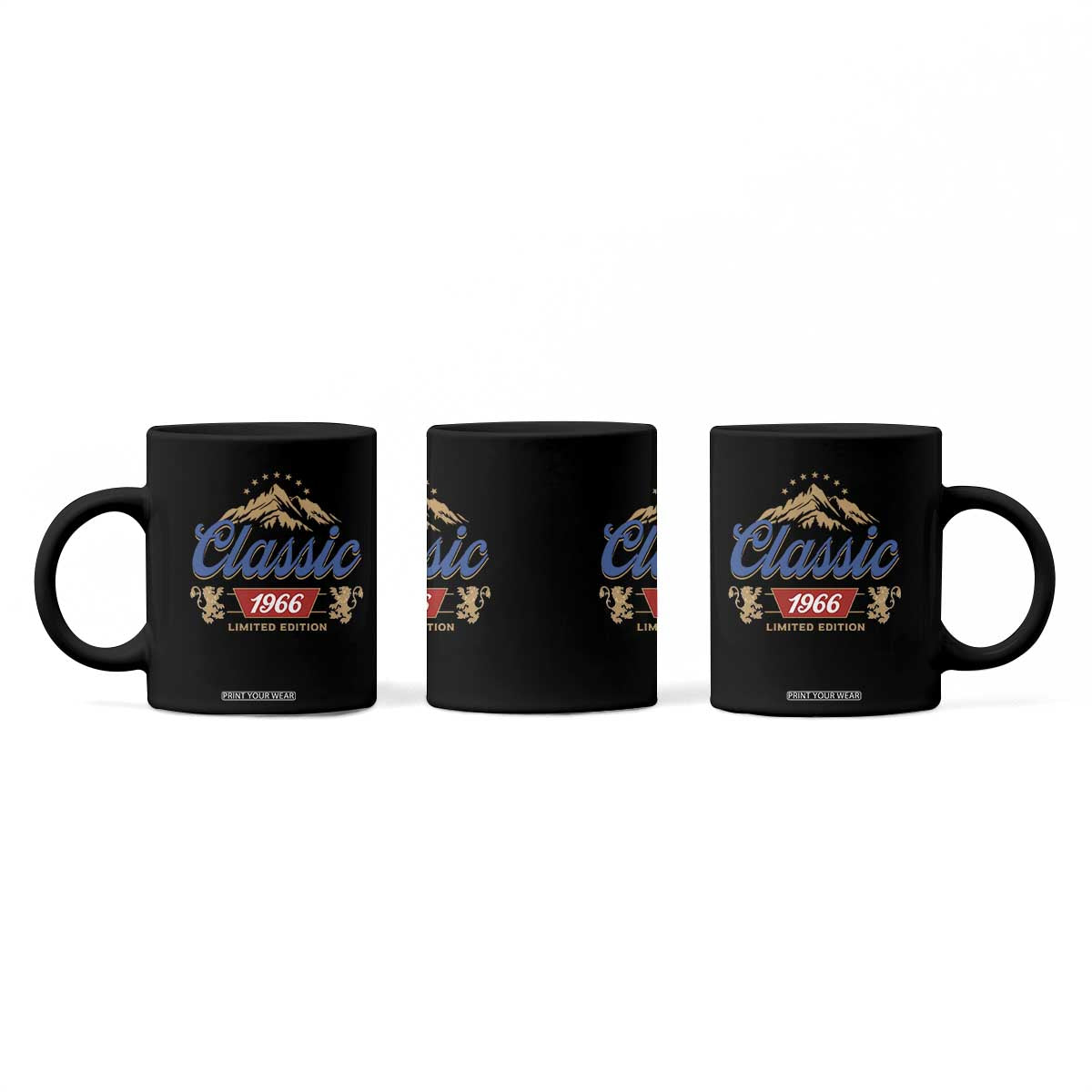 60th Birthday Beer Classic 1966 Limited Edition Coffee Mug Funny Gifts for 60 Year Olds