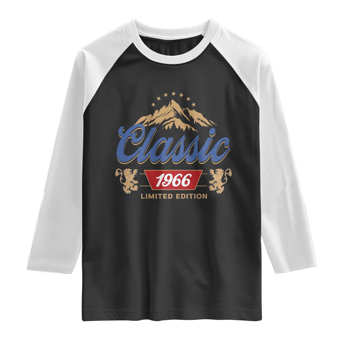 60th Birthday Beer Classic 1966 Limited Edition Raglan Shirt Funny Gifts for 60 Year Olds