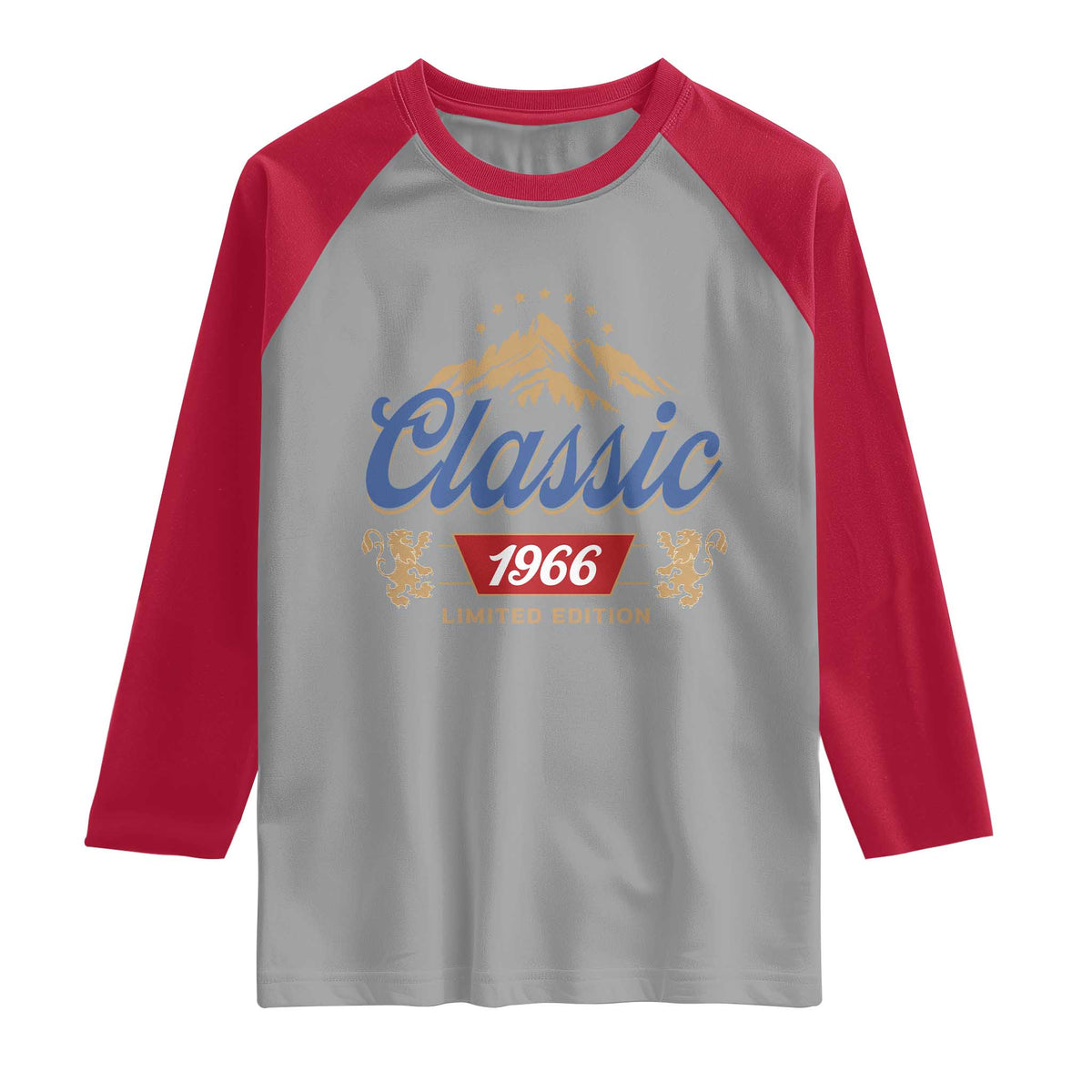 60th Birthday Beer Classic 1966 Limited Edition Raglan Shirt Funny Gifts for 60 Year Olds