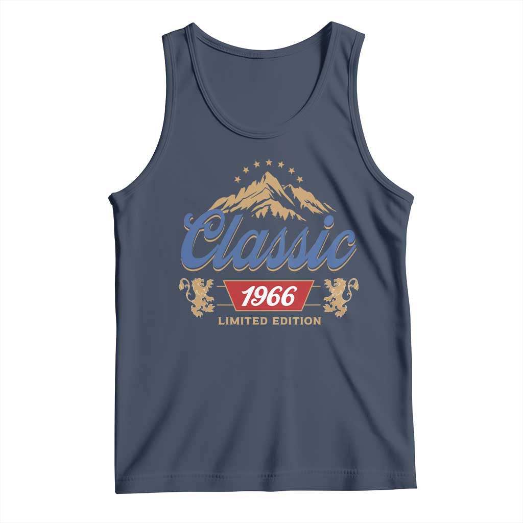 60th Birthday Beer Classic 1966 Limited Edition Tank Top Funny Gifts for 60 Year Olds
