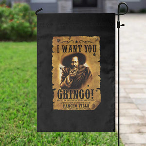 Pancho Villa Garden Flag I Want You Gringo Fight In The Mexican Revolution TS11 Print Your Wear