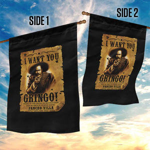 Pancho Villa Garden Flag I Want You Gringo Fight In The Mexican Revolution TS11 Print Your Wear
