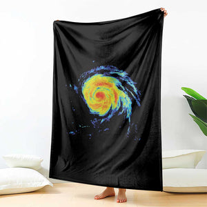 Hurricane Erin Throw Blanket Meteorologist Weather Radar Storm Chasing TS11 Print Your Wear