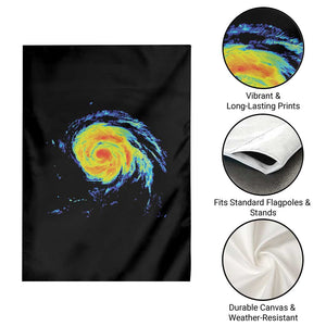 Hurricane Erin Garden Flag Meteorologist Weather Radar Storm Chasing TS11 Print Your Wear