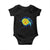 Hurricane Erin Baby Onesie Meteorologist Weather Radar Storm Chasing TS11 Black Print Your Wear