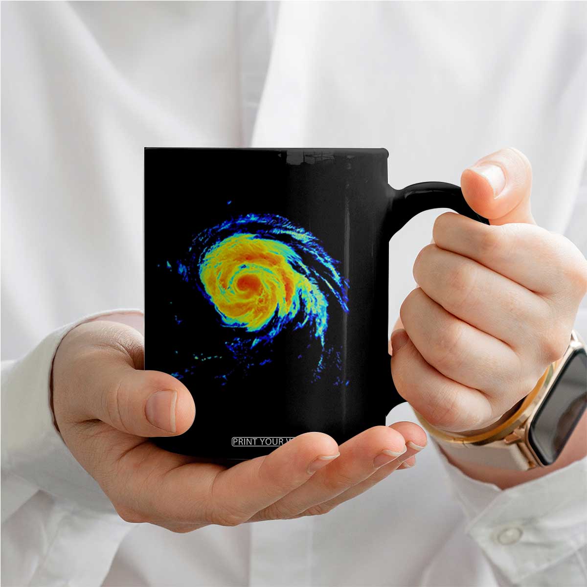 Hurricane Erin Coffee Mug Meteorologist Weather Radar Storm Chasing TS11 Print Your Wear