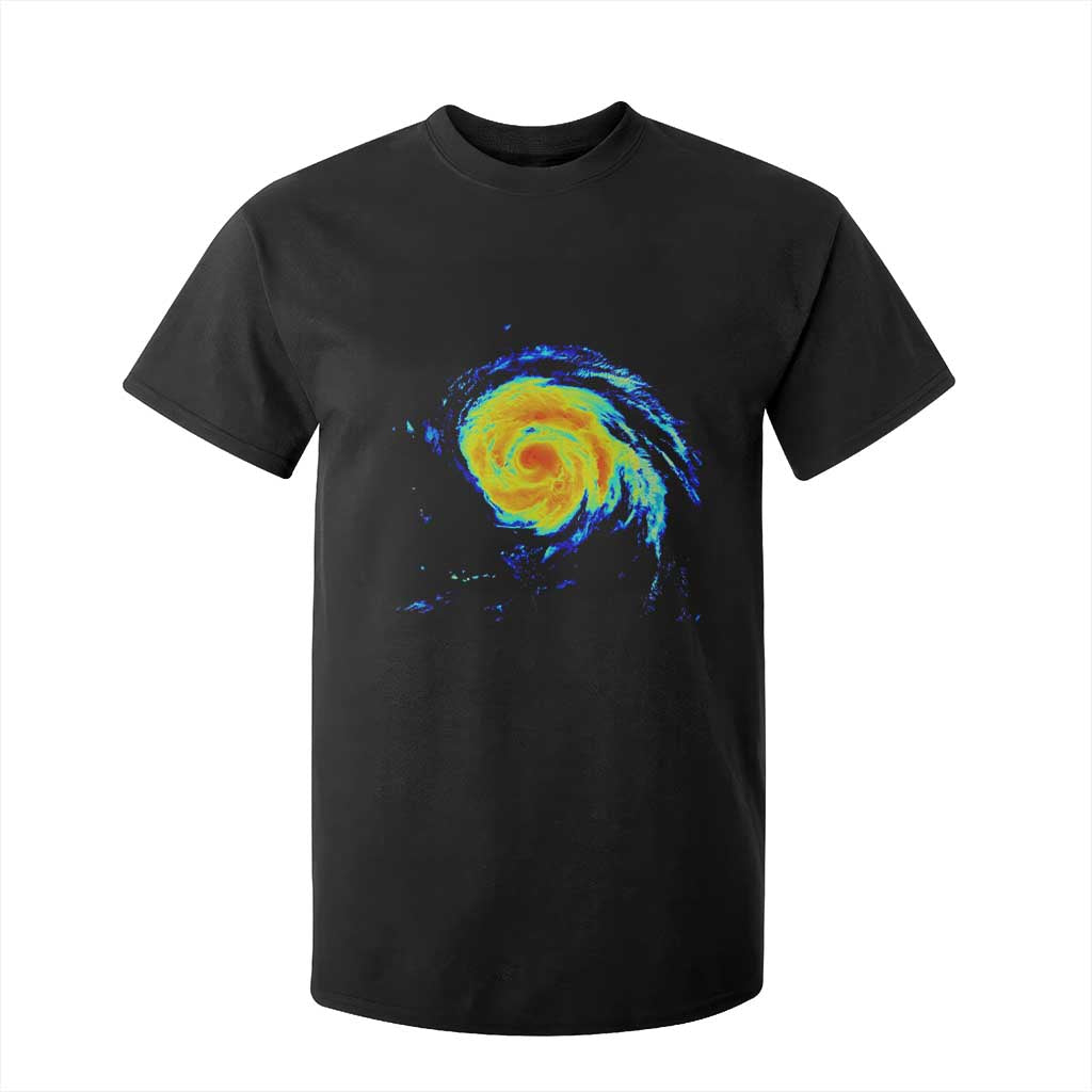 Hurricane Erin T Shirt For Kid Meteorologist Weather Radar Storm Chasing TS11 Black Print Your Wear