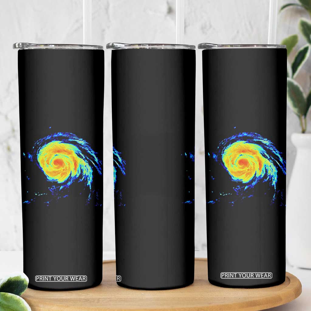 Hurricane Erin Skinny Tumbler Meteorologist Weather Radar Storm Chasing TS11 Print Your Wear