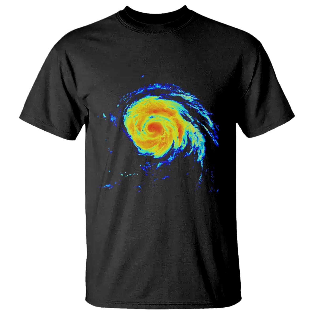 Hurricane Erin T Shirt Meteorologist Weather Radar Storm Chasing TS11 Black Print Your Wear
