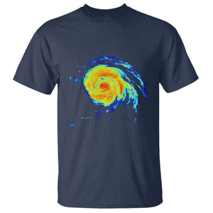Hurricane Erin T Shirt Meteorologist Weather Radar Storm Chasing TS11 Navy Print Your Wear