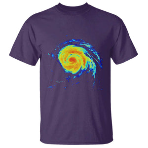 Hurricane Erin T Shirt Meteorologist Weather Radar Storm Chasing TS11 Purple Print Your Wear