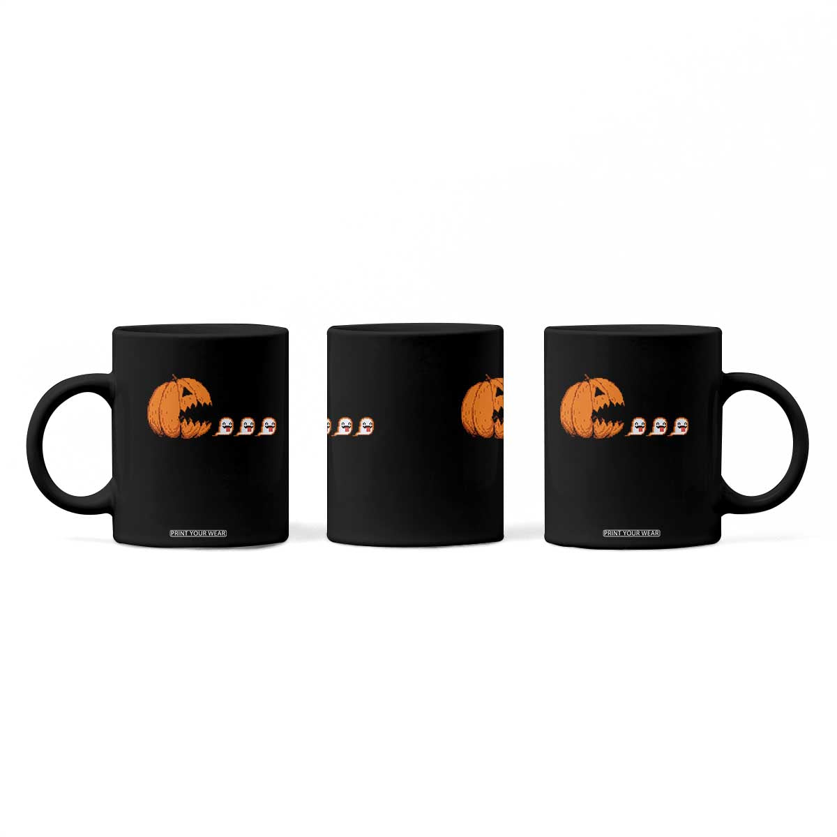 Funny Halloween Gamer Video Gaming Pumpkin Ghost Coffee Mug TS11 Print Your Wear
