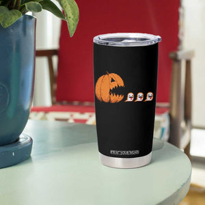 Funny Halloween Gamer Video Gaming Pumpkin Ghost Tumbler Cup TS11 Print Your Wear