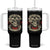Fun Fact I Dont Care Tumbler With Handle Funny Smoking Gorilla Sarcastic TS11 One Size: 40 oz Black Print Your Wear