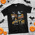 Funny Halloween T Shirt Spooky Construction Trucks Pumpkin Ghost Pixel TS11 Black Print Your Wear