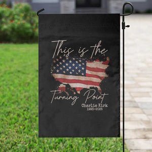 This Is The Turning Point Garden Flag Patriotic American Map Vintage USA Flag TS11 Print Your Wear