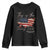 This Is The Turning Point Youth Sweatshirt Patriotic American Map Vintage USA Flag TS11 Black Print Your Wear