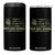 Proud Army Grandma 4 in 1 Can Cooler Tumbler Vintage Camo American Flag Veteran TS11 One Size: 16 oz Black Print Your Wear