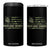Proud Army Grandpa 4 in 1 Can Cooler Tumbler Vintage Camo American Flag Veteran TS11 One Size: 16 oz Black Print Your Wear