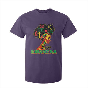 Happy Kwanzaa T Shirt For Kid Nguzo Saba Symbols The 7 Principles Of Kwanzaa TS11 Purple Print Your Wear