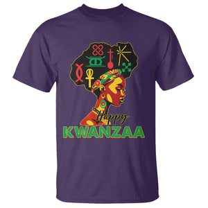 Happy Kwanzaa T Shirt Nguzo Saba Symbols The 7 Principles Of Kwanzaa TS11 Purple Print Your Wear