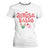 Funny Christmas Pickleball T Shirt For Women Jingle Balls Reindeer Santa Hat Ball TS11 White Print Your Wear