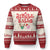 Funny Xmas Pickleball Ugly Christmas Sweater Jingle Balls Reindeer Santa Hat Ball TS11 Red Print Your Wear