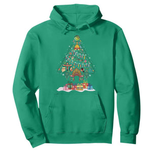 Funny Native American Christmas Tree Medicine Wheel Hoodie TS11 Irish Green Print Your Wear