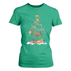 Funny Native American Christmas Tree Medicine Wheel T Shirt For Women TS11 Irish Green Print Your Wear