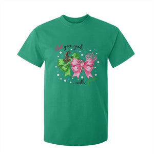 Funny Christmas Witch Pink Goes Good With Green T Shirt For Kid TS11 Irish Green Print Your Wear