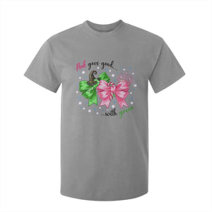 Funny Christmas Witch Pink Goes Good With Green T Shirt For Kid TS11 Sport Gray Print Your Wear