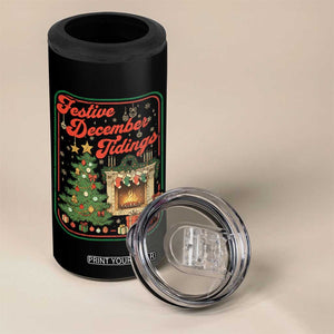 Funny Democrat Christmas 4 in 1 Can Cooler Tumbler Festive December Tiding Xmas Political Satire TS11 Print Your Wear