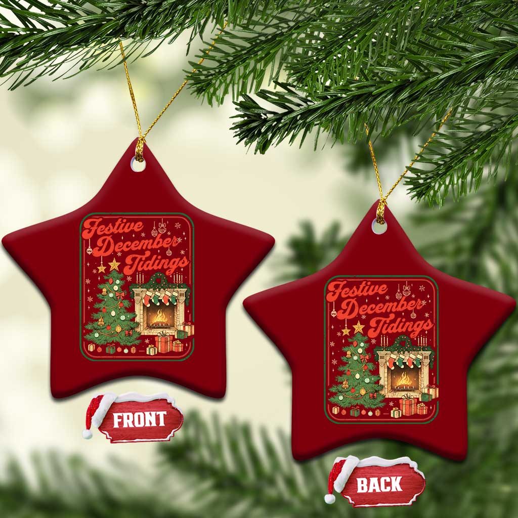 Funny Democrat Christmas Ceramic Ornament Festive December Tiding Xmas Political Satire TS11 Print Your Wear
