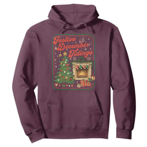 Funny Democrat Christmas Hoodie Festive December Tiding Xmas Political Satire TS11 Maroon Print Your Wear
