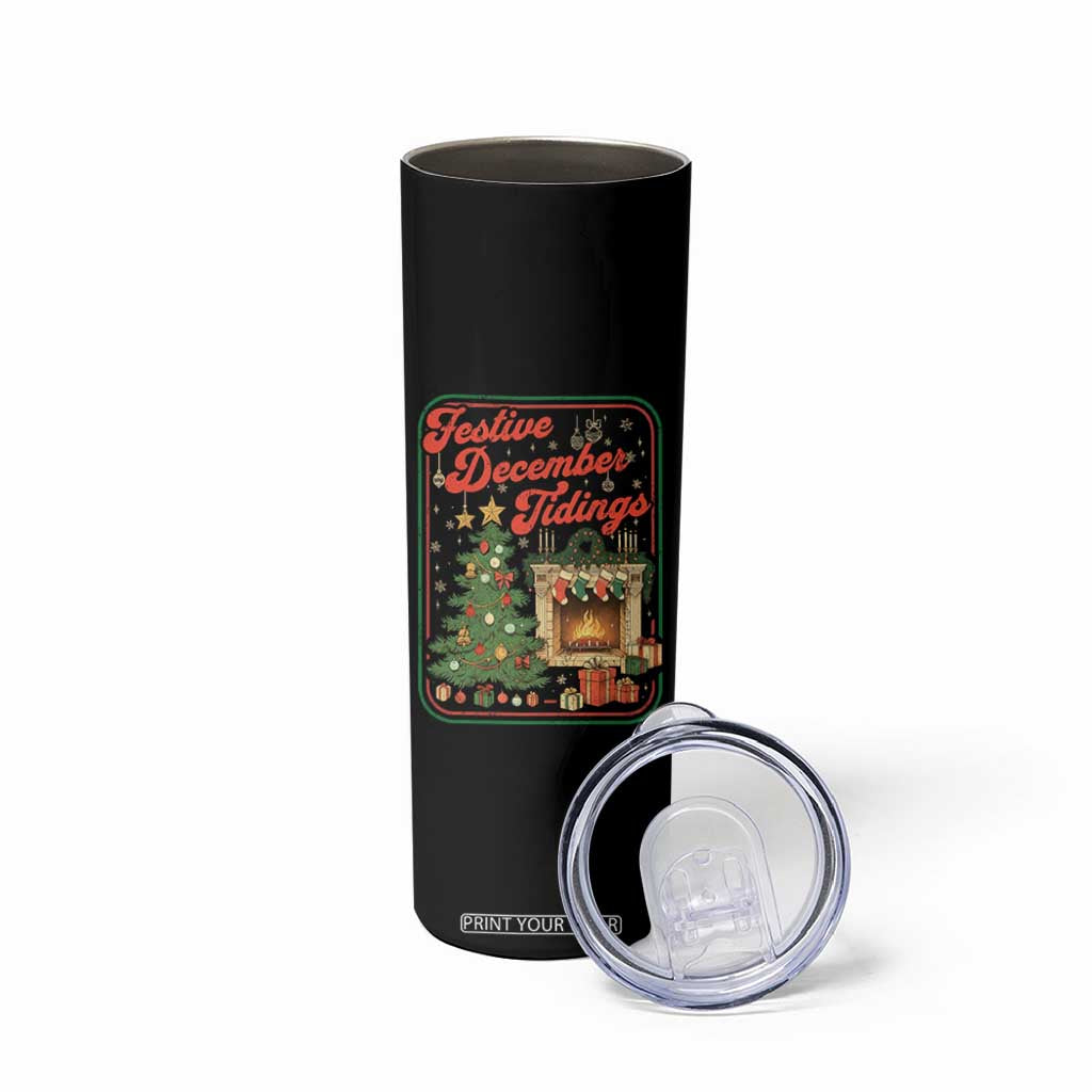 Funny Democrat Christmas Skinny Tumbler Festive December Tiding Xmas Political Satire TS11 Print Your Wear