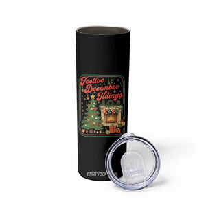 Funny Democrat Christmas Skinny Tumbler Festive December Tiding Xmas Political Satire TS11 Print Your Wear