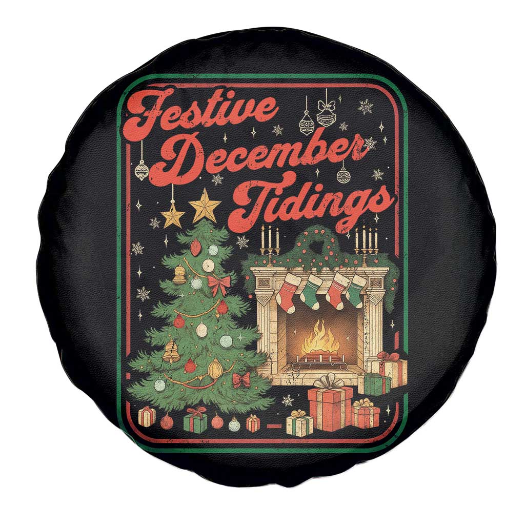 Funny Democrat Christmas Spare Tire Cover Festive December Tiding Xmas Political Satire TS11 Print Your Wear