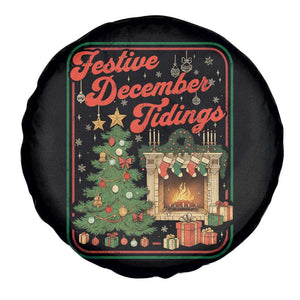 Funny Democrat Christmas Spare Tire Cover Festive December Tiding Xmas Political Satire TS11 Print Your Wear
