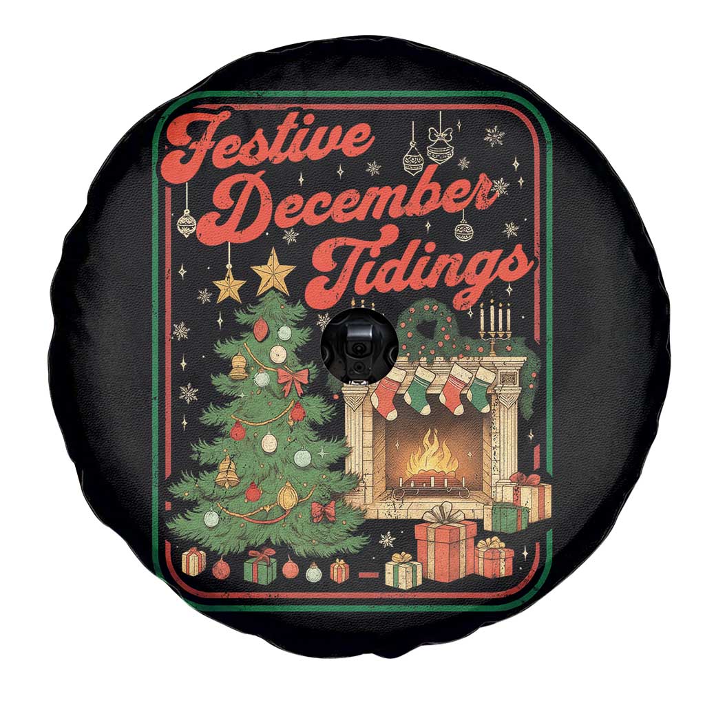 Funny Democrat Christmas Spare Tire Cover Festive December Tiding Xmas Political Satire TS11 Print Your Wear