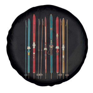 Vintage Skiblades Skiboards Skiing Ski Season Winter Sport Spare Tire Cover TS11 Print Your Wear
