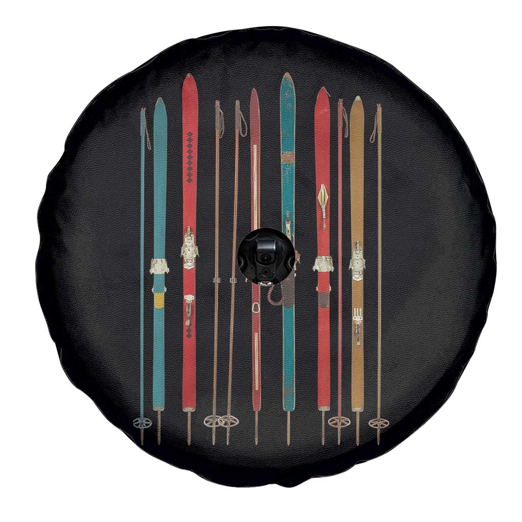 Vintage Skiblades Skiboards Skiing Ski Season Winter Sport Spare Tire Cover TS11 Print Your Wear