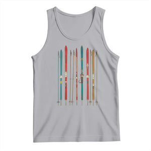 Vintage Skiblades Skiboards Skiing Ski Season Winter Sport Tank Top TS11 Athletic Heather Print Your Wear