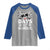 Funny 101 Days Of School Dalmatian Dog Raglan Shirt 100th Day Of School TS11 Sport Gray Royal Print Your Wear