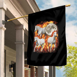 3 Fire Horses Moon Equestrian Garden Flag Year Of The Fire Horse Joke TS11 Print Your Wear