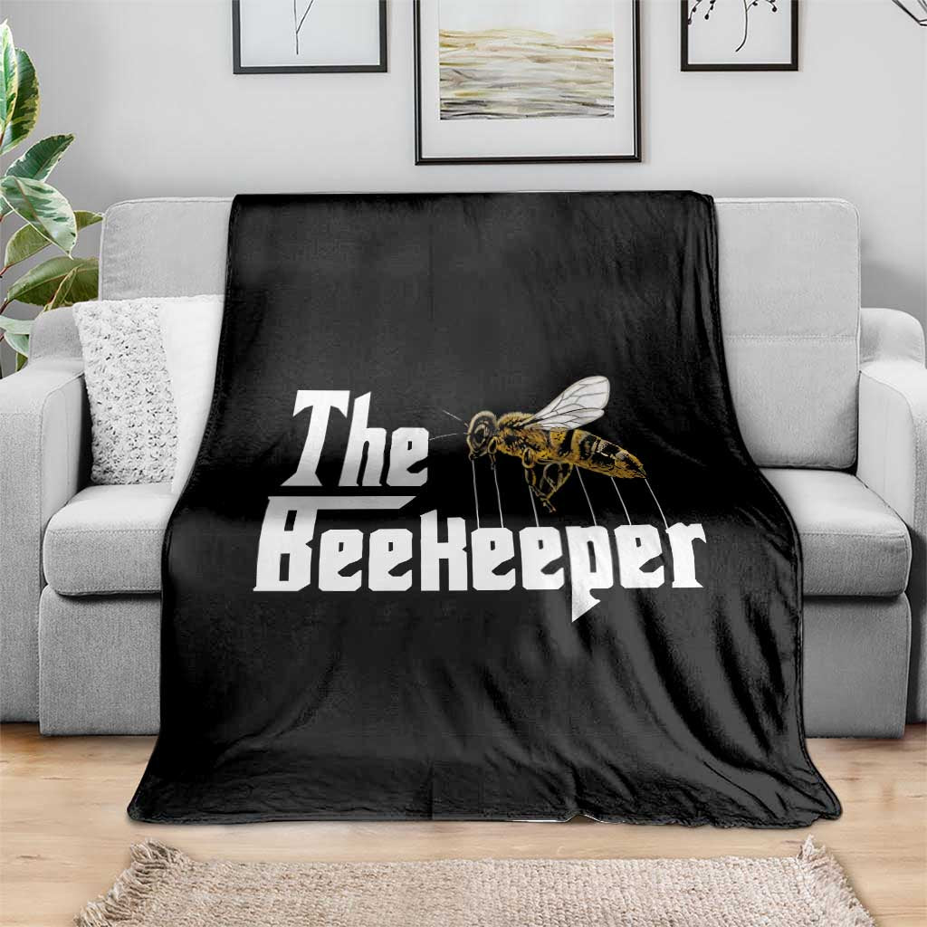 The Beekeeper Throw Blanket Funny Keeping Apiary Beekeeping Gift TS11 Print Your Wear