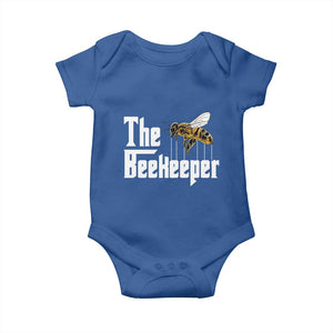 The Beekeeper Baby Onesie Funny Keeping Apiary Beekeeping Gift TS11 Royal Blue Print Your Wear