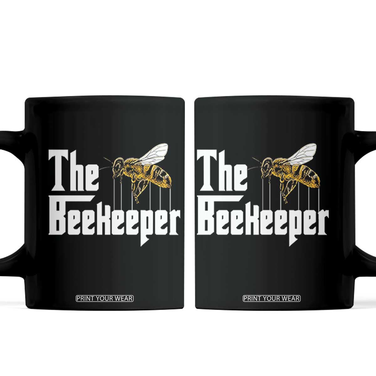 The Beekeeper Coffee Mug Funny Keeping Apiary Beekeeping Gift TS11 Black Print Your Wear