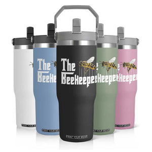 The Beekeeper Flip Straw Tumbler Funny Keeping Apiary Beekeeping Gift TS11 Print Your Wear